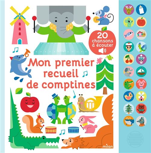 Mon premier recueil de comptines - Elizabeth Bailey - Gebundene Ausgabe