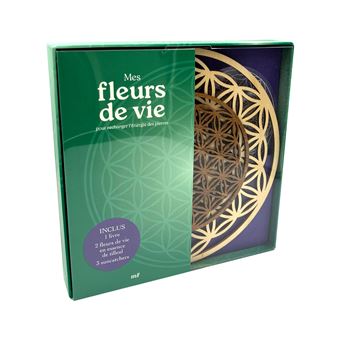 Mes Fleurs de vie : pour recharger l'énergie des pierres : Collectif- Développement Personnel
