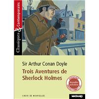 Trois aventures de Sherlock Holmes - Classiques et Contemporains