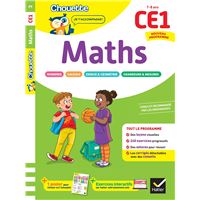 Maths CE1 - Cahier de soutien nouveau programme