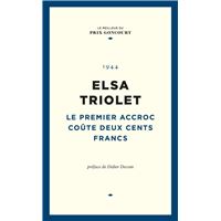 Le premier accroc coûte deux cents francs