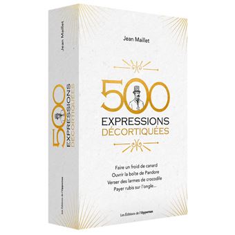 500 expressions décortiquées - 1