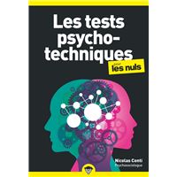 Pour Les Nuls -  : Tests psychotechniques pour les Nuls, poche, 2e éd