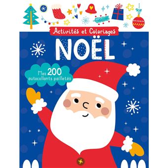 Mes autocollants pailletés - noël - 1