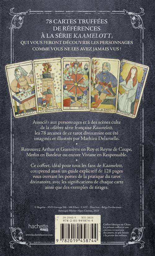 Jeu de Tarot Divinatoire – Store Kaamelott