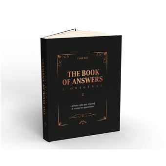 洋書 The Book of Answers The Book of Answers - relié - Carol Bolt, Livre tous les livres à