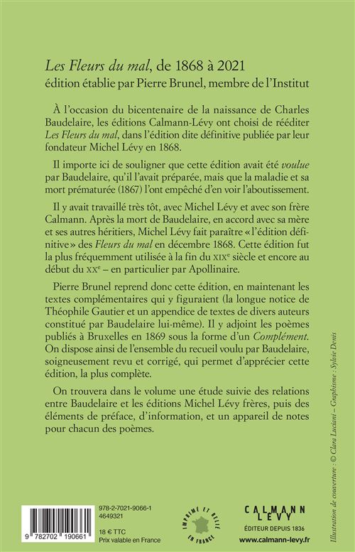 Les Fleurs du mal - broché - Charles Baudelaire, Livre tous les