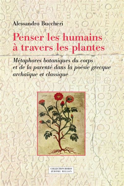 Penser les humains à travers les plantes - Alessandro Buccheri - Millon Jerome Eds - broché - Etude