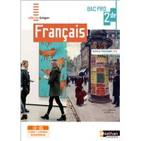 Français 2ème Bac Pro (Dialogues) Livre + licence élève 2019