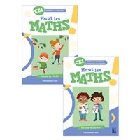 Haut les maths CE1 - fichier de l'élève en 2 volumes Programmes 2025