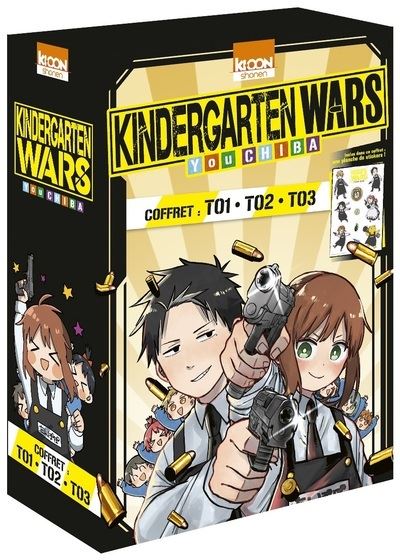 Coffret Kindergarten Wars vol. 1 à 3