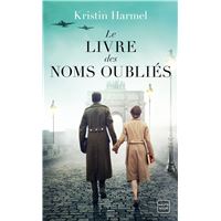 LE LIVRE DES NOMS OUBLIES