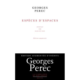 Espèces d'espaces - 1