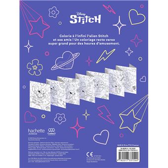 STITCH - 6 mètres à colorier - Frise à déplier - Disney