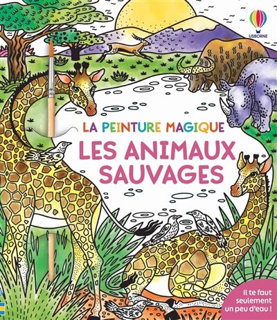 Les animaux sauvages - La peinture magique