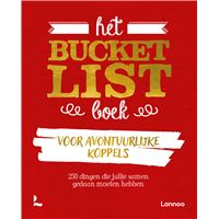 Het Bucketlist boek voor avontuurlijke koppels