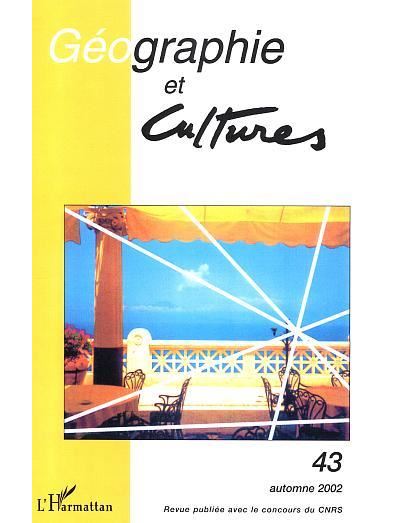 Géographie et cultures n°43 -  Collectif - broché