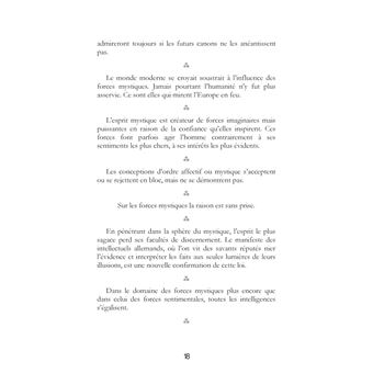 Hier et Demain : Pensées brèves