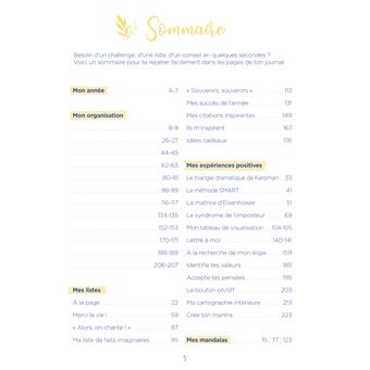 Bullet journal optimiste A5 - Edition Florale - Agenda et carnet de notes  A5 - To do list et organisation - créativité et bonheur as