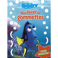 Le monde de Dory Mon livret de gommettes