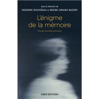 L'énigme de la mémoire. Etudes pluridisciplinaires