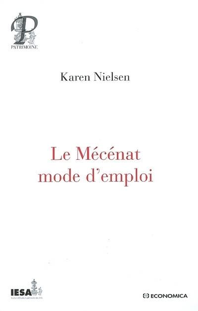 Mecenat, mode d'emploi