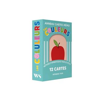 Les couleurs - Anneau cartes mémo - 1