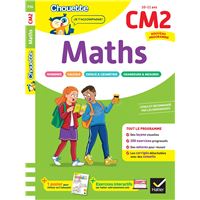 Maths CM2 - Cahier de soutien nouveau programme