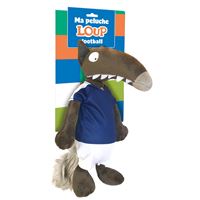 Peluche loup foot