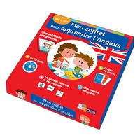 Cartatoto Apprendre L'Anglais – 110 Cartes – 7 Familles – Niveau 1 Quotidien – Méthode Lépine – Dès 6 Ans