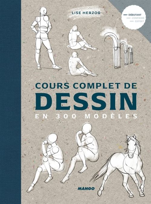 COURS COMPLET DE DESSIN EN 300 MODELES - Lise Herzog - Broschur