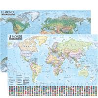 Carte Du Monde Pour Enfants - Sans Barres (Plast.1 - Collectif, Livre tous  les livres à la Fnac