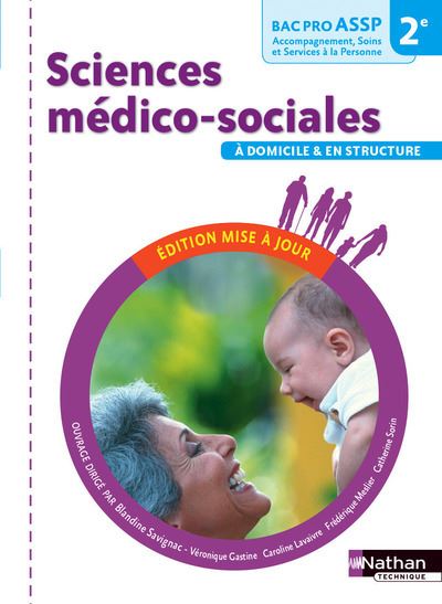 Sciences medico-sociales (pochette) 2eme Bac pro ASSP option