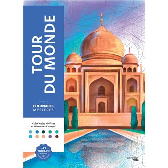 Coloriages mystères - Tour du monde - 1