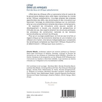 L’État dans les Afriques