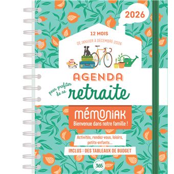 Agenda pour profiter de sa retraite 2026 - 1