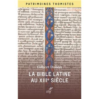 La Bible latine au XIIIe siècle - 1