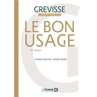Le Bon usage - 1