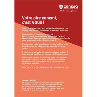 Votre pire ennemi, c'est vous !
