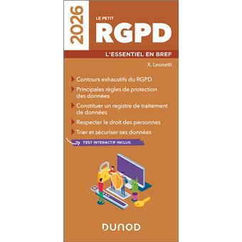 Le petit RGPD 2026 - 1