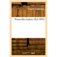 Nouvelles lettres