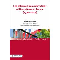 Les réformes administratives et financières en France (1972-2022)