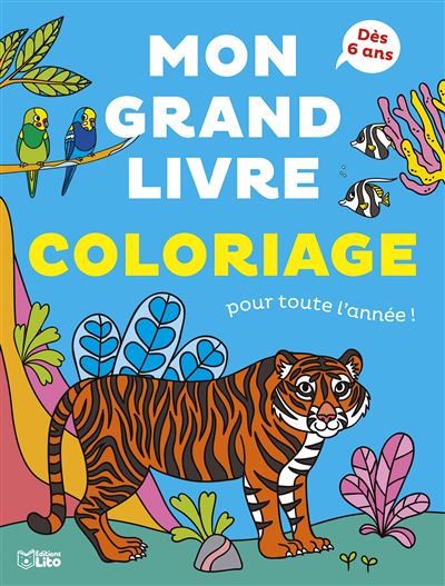 Mon grand livre colo - animaux