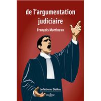 De l'argumentation judiciaire.1er éd.