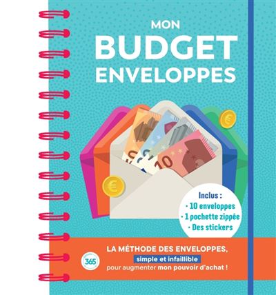 Mon budget enveloppes à petit prix - Collectif - Editions 365 - Carnet (de voyage, intime, de notes)