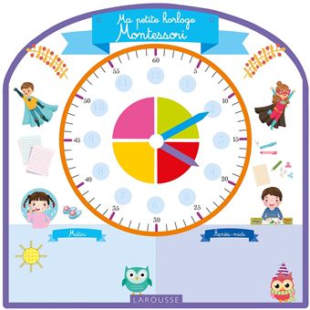 Ma petite horloge Montessori - 1