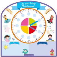 Pearl Ma première Horloge : kit pour Enfant à Monter soi-même : :  Cuisine et Maison
