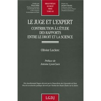 Le juge et l'expert - 1
