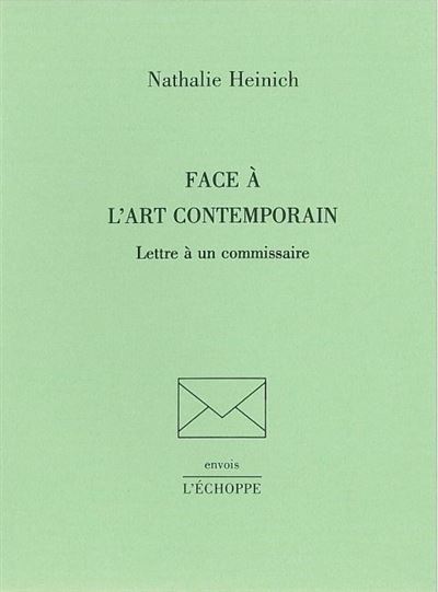 Face a l'Art Contemporain - Nathalie Heinich - broché