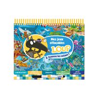 Mes jeux effaçables loup - à travers les océans !
